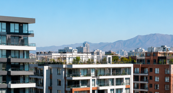 Edificios de departamentos acogidos a los beneficios DFL2 en Santiago